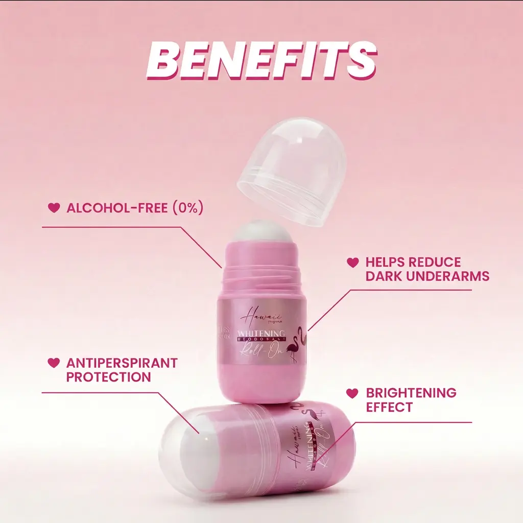 Hawaii Whitening Deodorant Roll-On 50 ML - Image 3