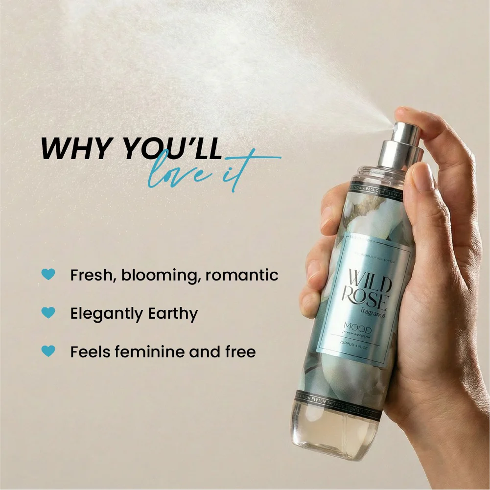 Wild Rose Body Splash 220ML - Image 2